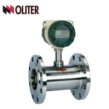 4-20ma output peak oil liquid turbine water flow meter